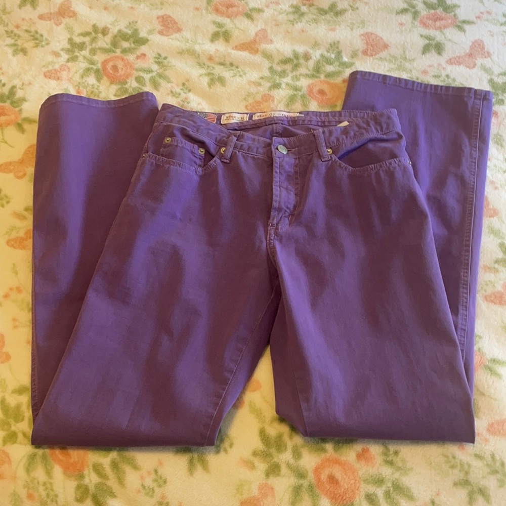 Purple Straight leg jeans 💜💜BRAND: FABRIZIO GIANNI JEANS